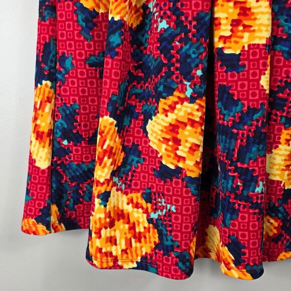 LuLaRoe Amelia Digital Floral Dress With Pockets - Picture 5 of 7